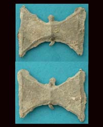 Scythia, Double-Headed Axe, Cast Lead, c. 7th- 4th Cent BC, Sold!